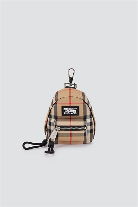 burberry mini backpack charm|Key & Bag Charms .